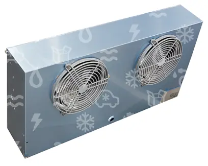 výparník ECO - Luvata EVS-271ED, 1.73 kW (dT 8 st., R404A), s odtáváním